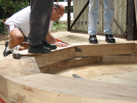 The layer of felloes