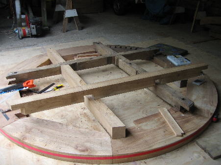 Two new clasp arms and two originals being jointed to fit each other