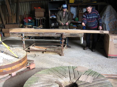 Making the brake lever