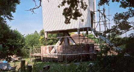Roundhouse walls completed