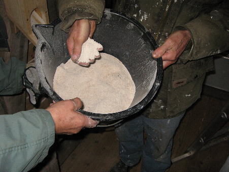 The first flour for about 100 years
