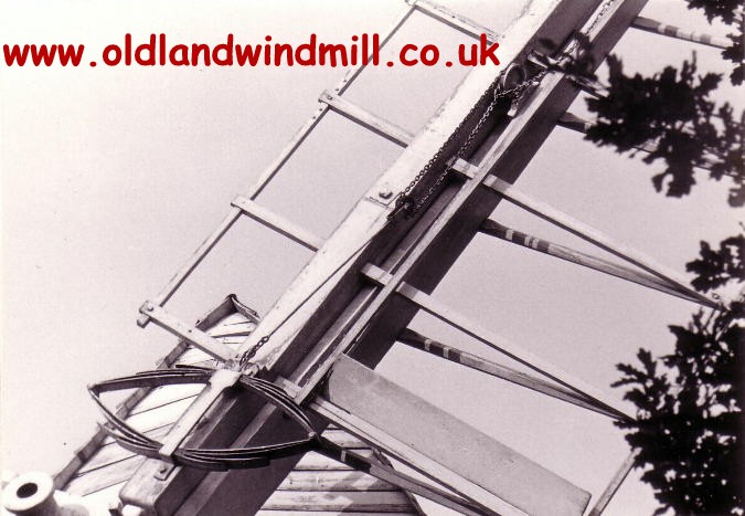 Spring shutter mechanism - Oldland Windmill